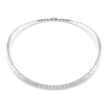 Swarovski Matrix kaulakoru, vaalea metalli ja kirkkaat kristallit, 5727111