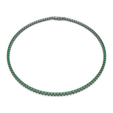 Swarovski Matrix kaulakoru, vihreät zirkonit