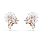 Swarovski Matrix klipsikorvakorut, rosekullattu ja kirkkaat zirkonit, 5763822