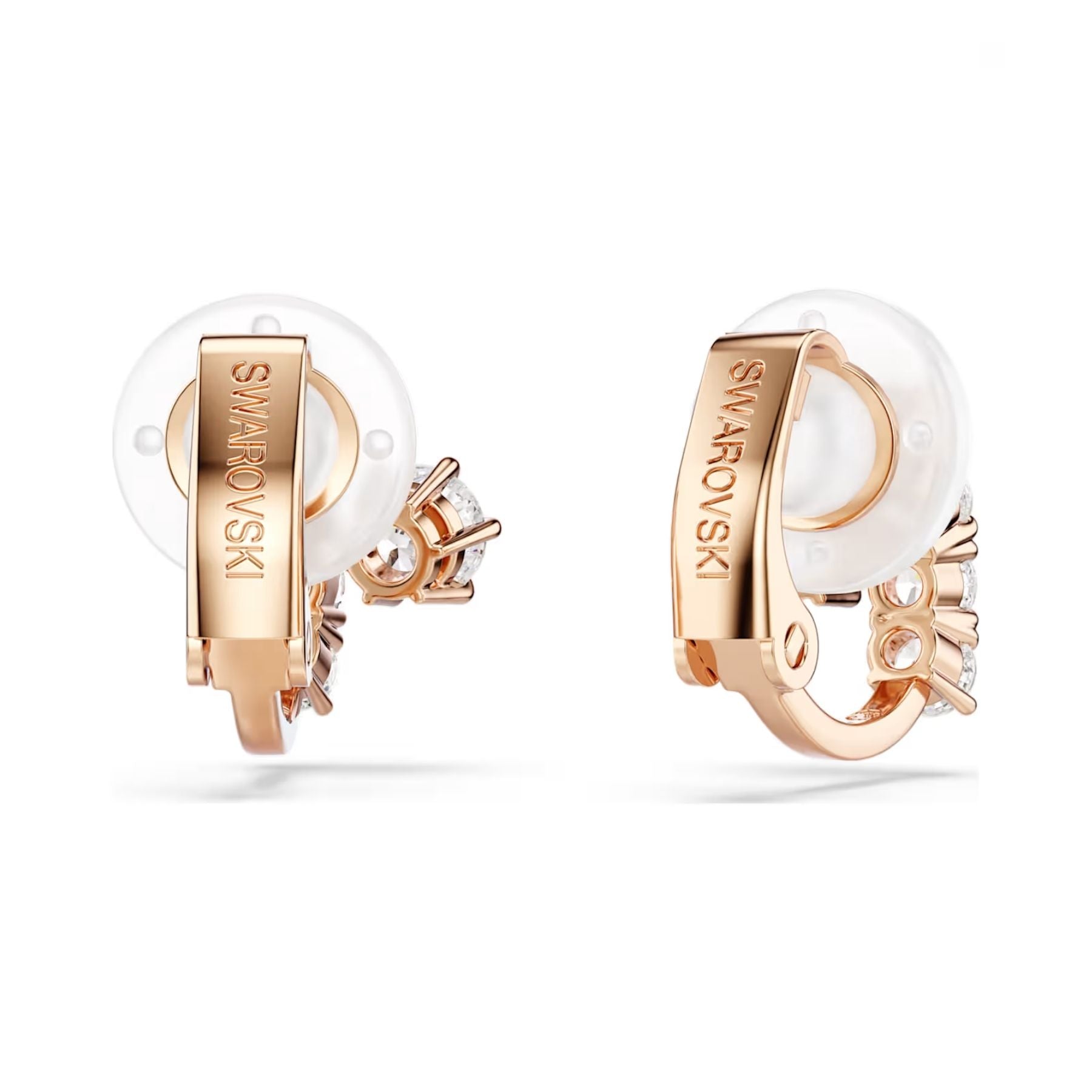 Swarovski Matrix klipsikorvakorut, rosekullattu ja kirkkaat zirkonit, 5763822