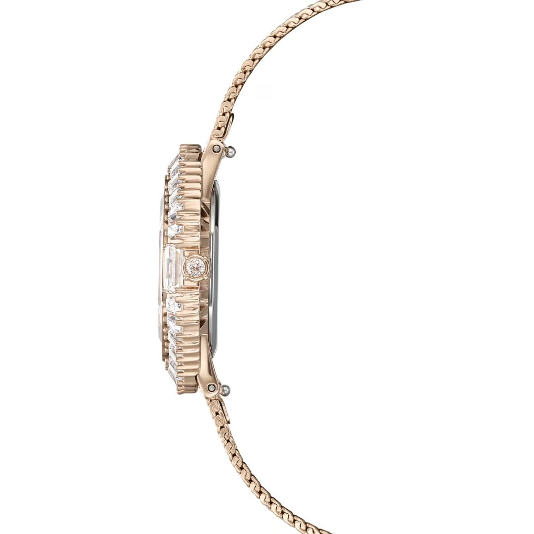 Swarovski Matrix octagon rannekello, samppanjakullanvärinen ja kirkkaat kristallit, 5732501