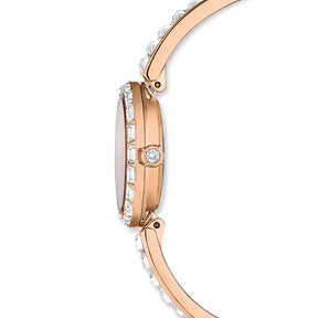 Swarovski Matrix rannekello, ruusukullanvärinen ja kirkkaat kristallit, 5677484