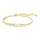 Swarovski Matrix rannekoru, keltakullattu ja kirkkaat zirkonit, 5753925