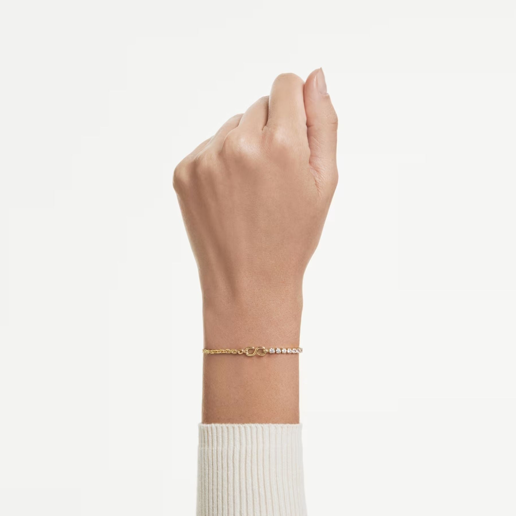 Swarovski Matrix rannekoru, keltakullattu ja kirkkaat zirkonit, 5753925