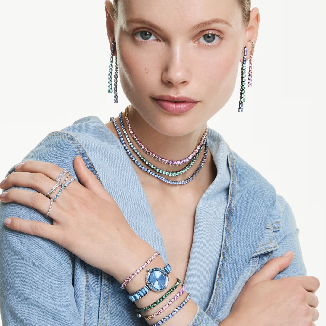 Swarovski Matrix rannekoru, eriväriset zirkonit, 5751197