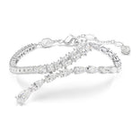 Swarovski Matrix rannekoru, vaalea metalli ja kirkkaat kristallit 5693154