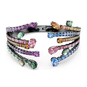 Swarovski Matrix rannerengas, eriväriset kristallit