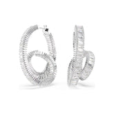 Swarovski Matrix rengaskorvakorut, kirkkaat zirkonit, 5727113