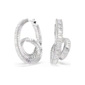 Swarovski Matrix rengaskorvakorut, kirkkaat zirkonit, 5727113