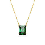 Swarovski Matrix riipus, keltakullanväri ja vihreä kristalli 5677141