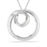 Swarovski Matrix riipus, vaalea metalli ja kirkkaat kristallit 5727114