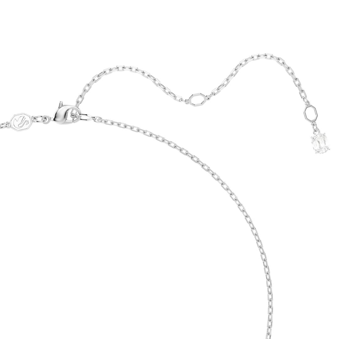 Swarovski Matrix riipus, vaalea metalli ja kirkkaat kristallit 5727114