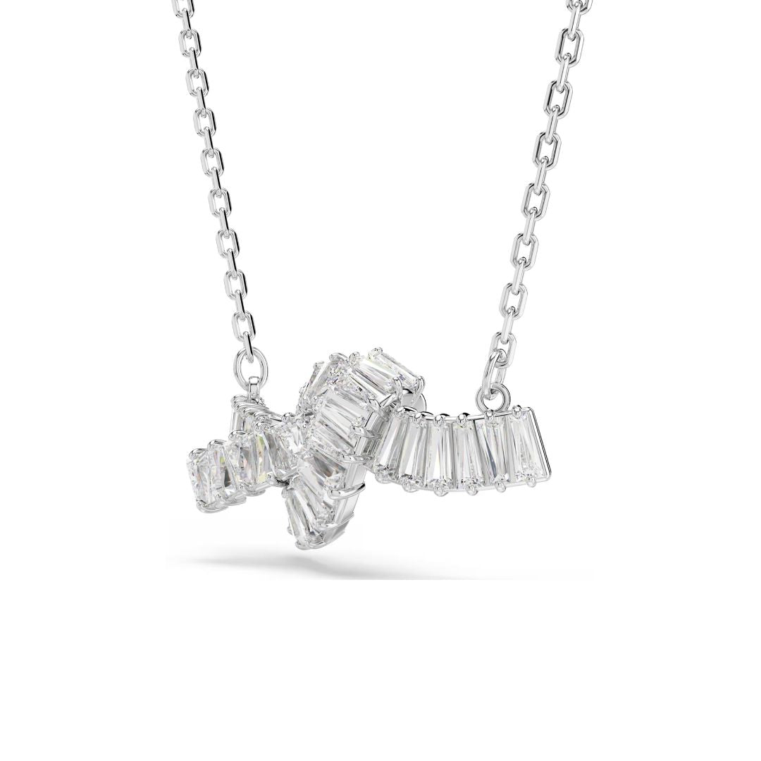 Swarovski Matrix riipus, vaalea metalli ja kirkkaat kristallit 5728553