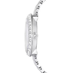 Swarovski Matrix tennis 7-link rannekello, hopeanväri ja kirkkaat kristallit, 5673022