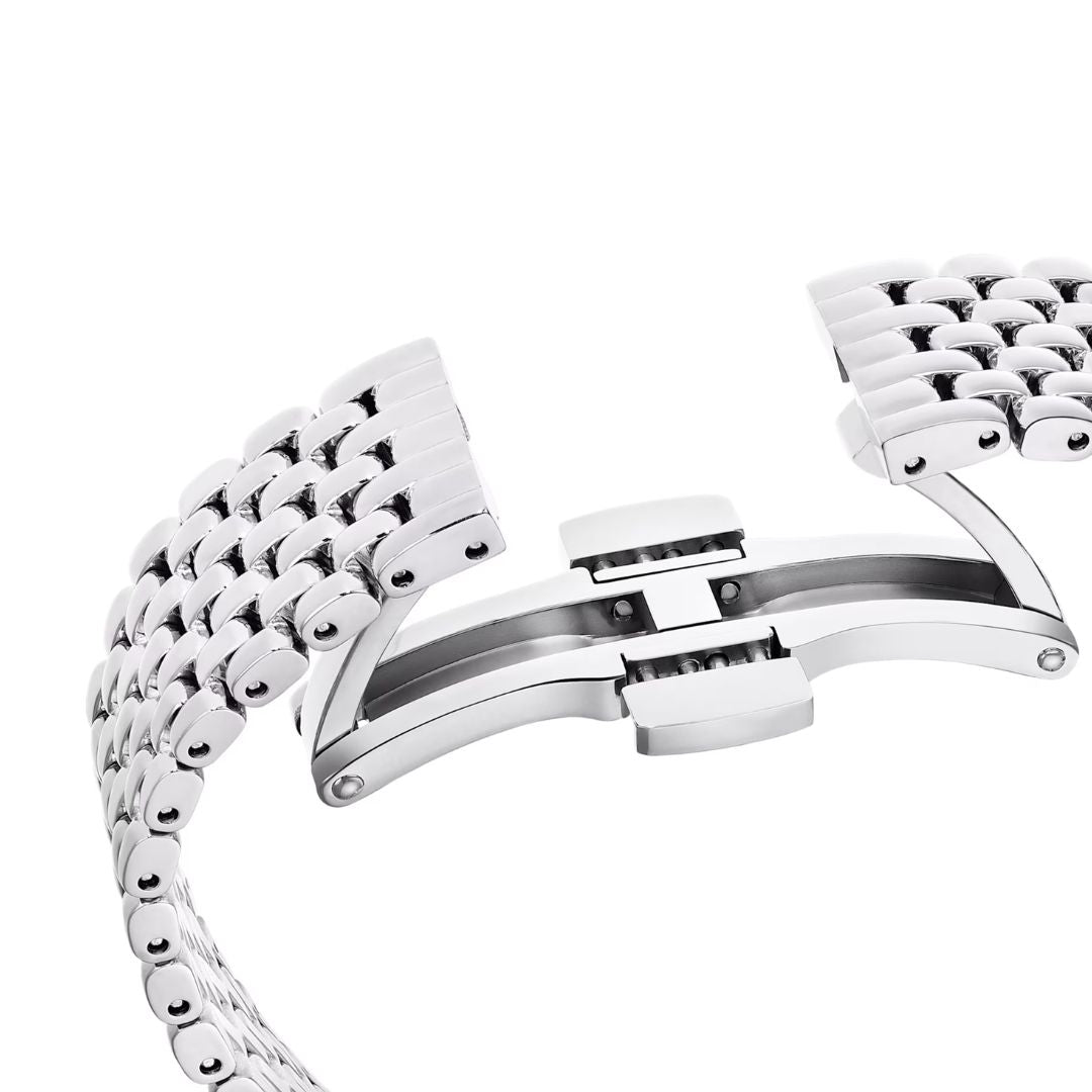 Swarovski Matrix tennis 7-link rannekello, hopeanväri ja kirkkaat kristallit, 5673022