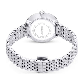 Swarovski Matrix tennis 7-link rannekello, hopeanväri ja kirkkaat kristallit, 5673022