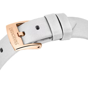 Swarovski Matrix tennis rannekello, ruusukullanväri ja kirkkaat kristallit, 5710105