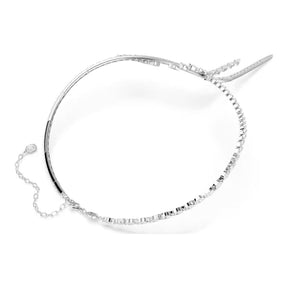 Swarovski Mesmera Y-kaulakoru, vaalea metalli ja kirkkaat zirkonit, 5748652