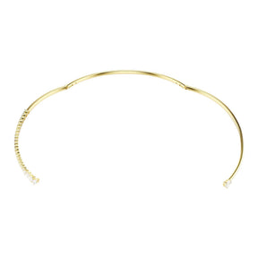 Swarovski Mesmera choker kaulakoru, keltakullattu ja kirkkaat zirkonit, 5765175