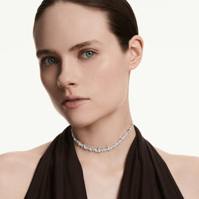 Swarovski Mesmera choker kaulakoru, vaalea metalli ja kirkkaat zirkonit, 5755905