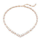 Swarovski Mesmera kaulakoru, ruusukullattu ja kirkkaat kristallit, 5728001