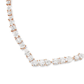 Swarovski Mesmera kaulakoru, ruusukullattu ja kirkkaat kristallit, 5728001