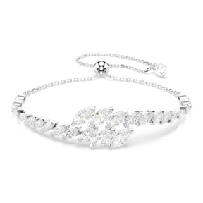 Swarovski Mesmera korusetti, kolme korua, vaalea metalli ja kirkkaat zirkoniat, 5762135