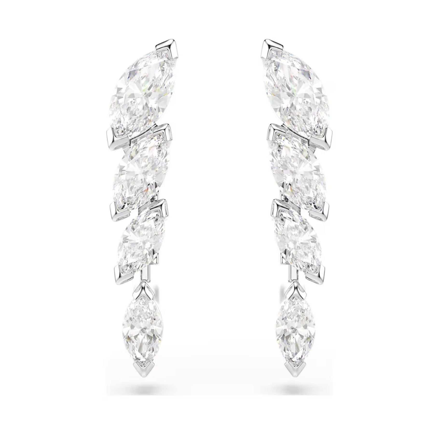 Swarovski Mesmera korusetti, kolme korua, vaalea metalli ja kirkkaat zirkoniat, 5762135