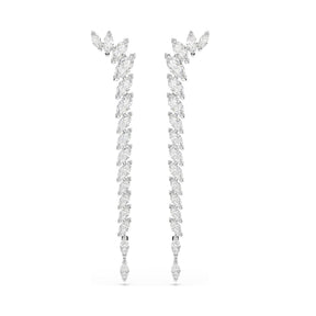 Swarovski Mesmera korvakorut, vaalea metalli ja kirkkaat zirkonit, 5748006