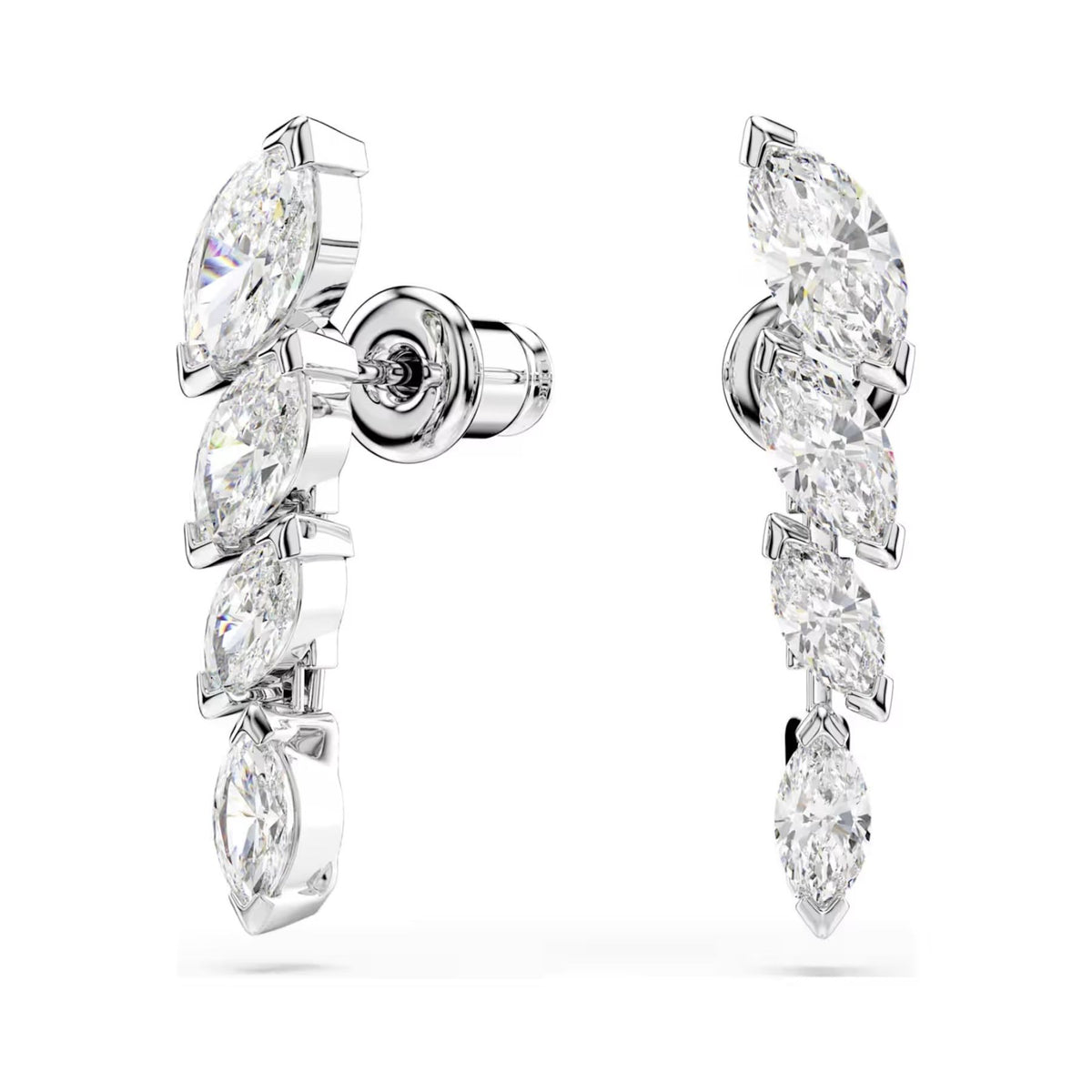 Swarovski Mesmera korvakorut, vaalea metalli ja kirkkaat zirkonit, 5748007
