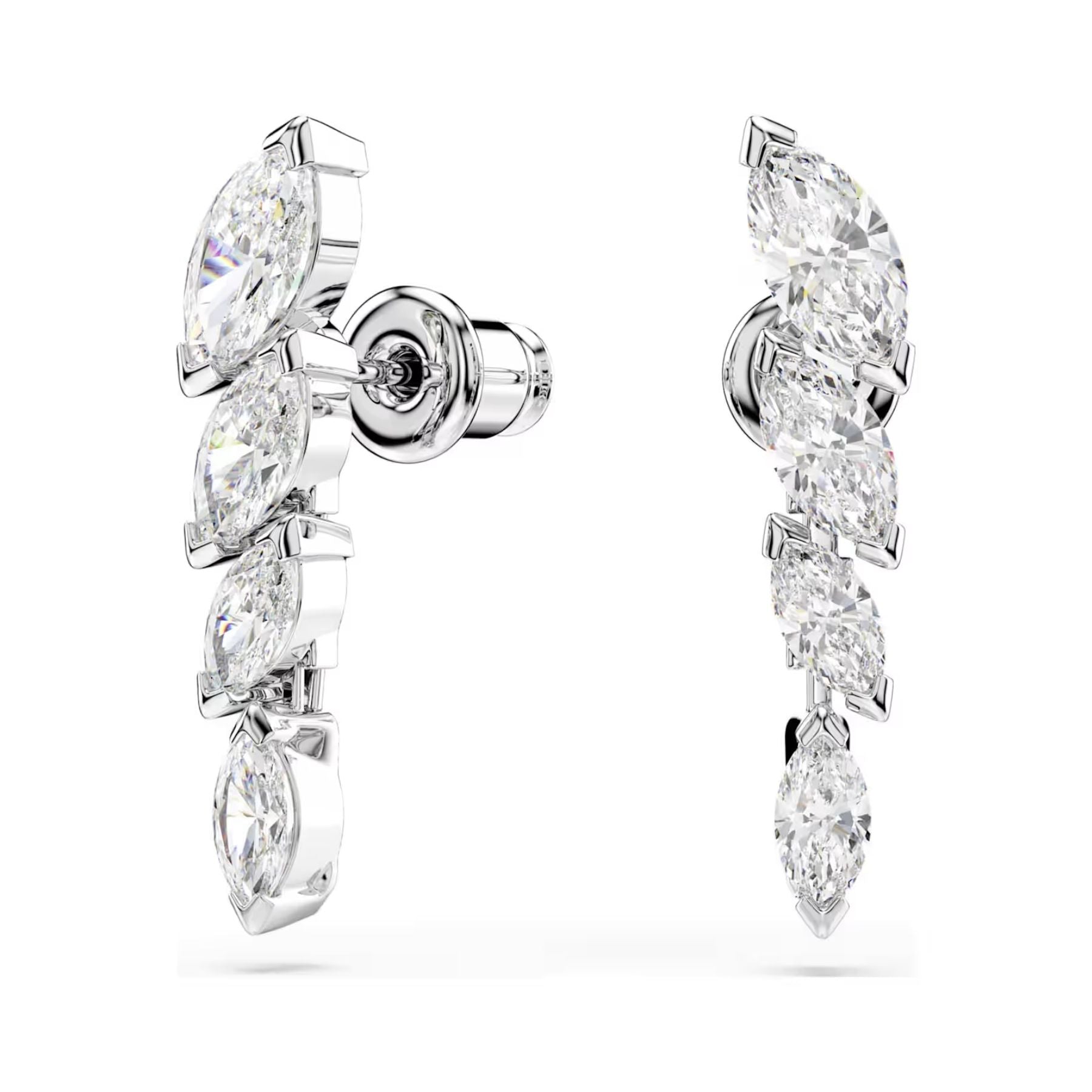 Swarovski Mesmera korvakorut, vaalea metalli ja kirkkaat zirkonit, 5748007