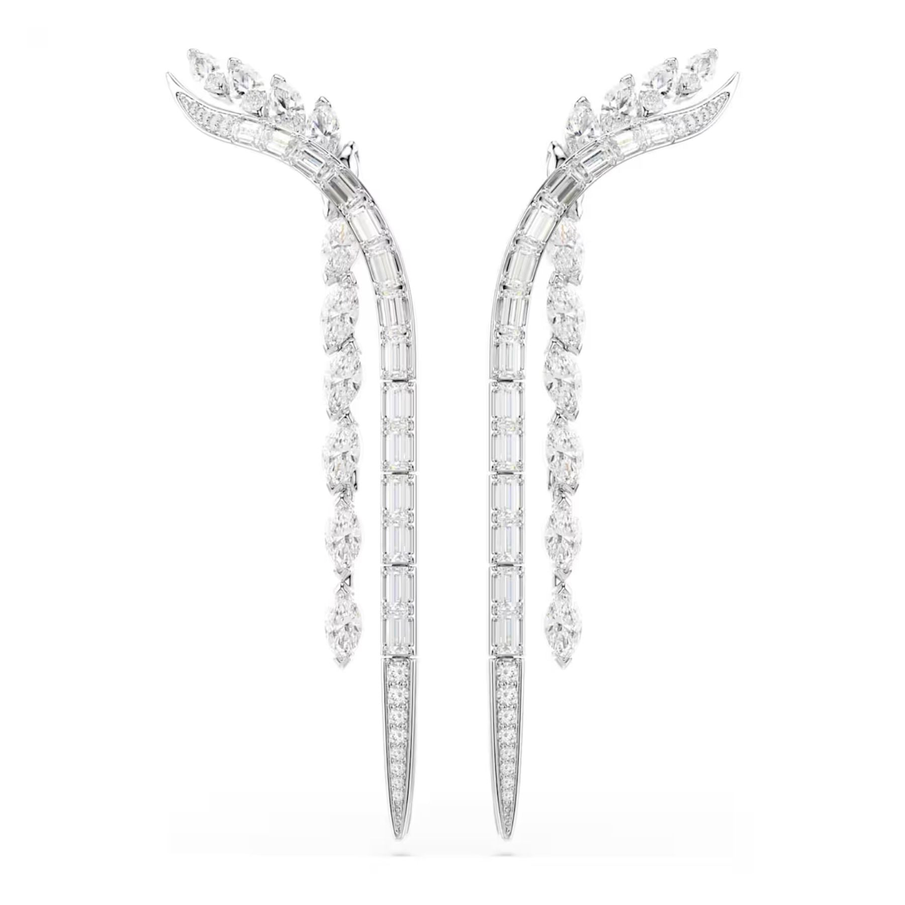 Swarovski Mesmera korvakorut, vaalea metalli ja kirkkaat zirkonit, 5753675