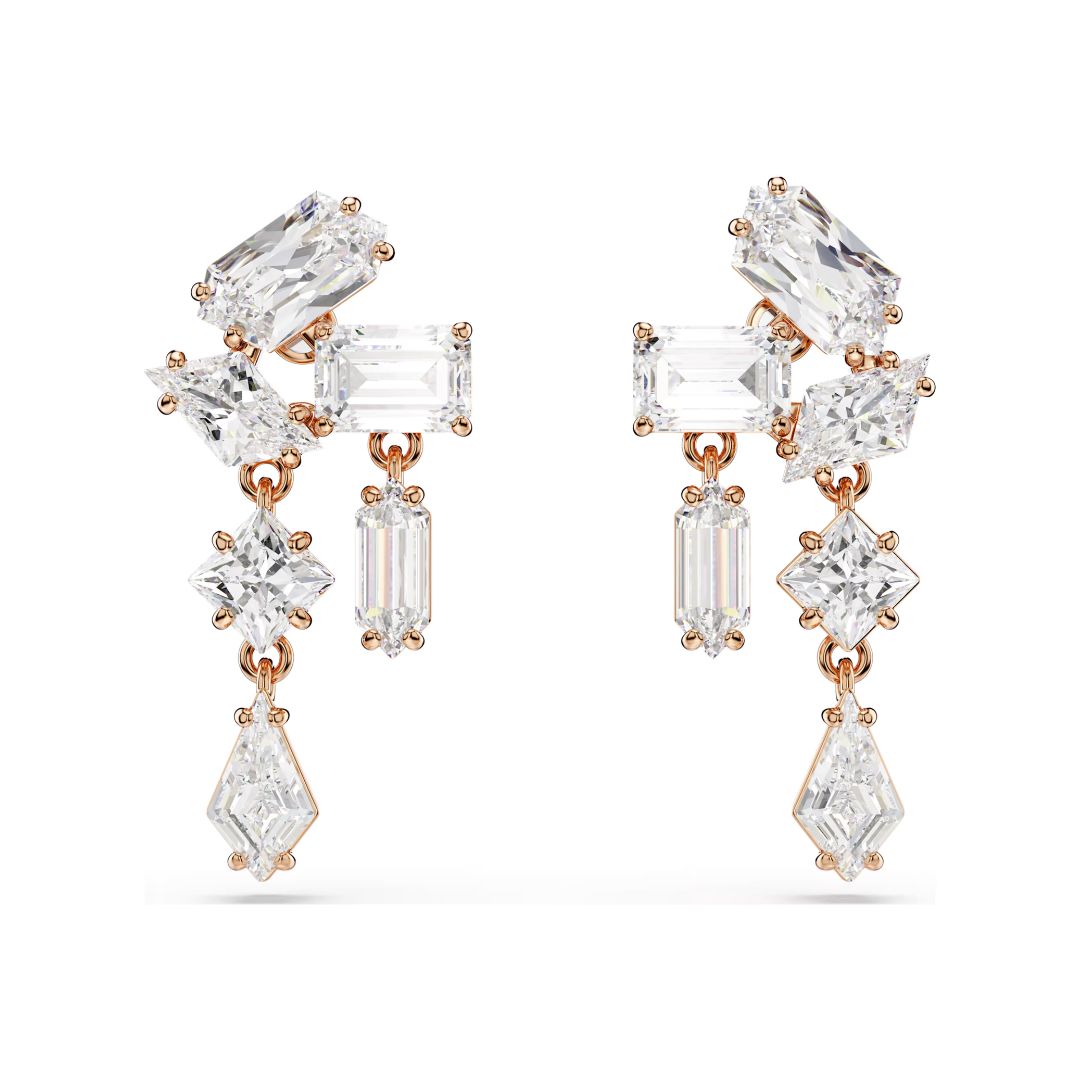 Swarovski Mesmera korvakorut, rosekullattu ja kirkkaat zirkonit, 5728000