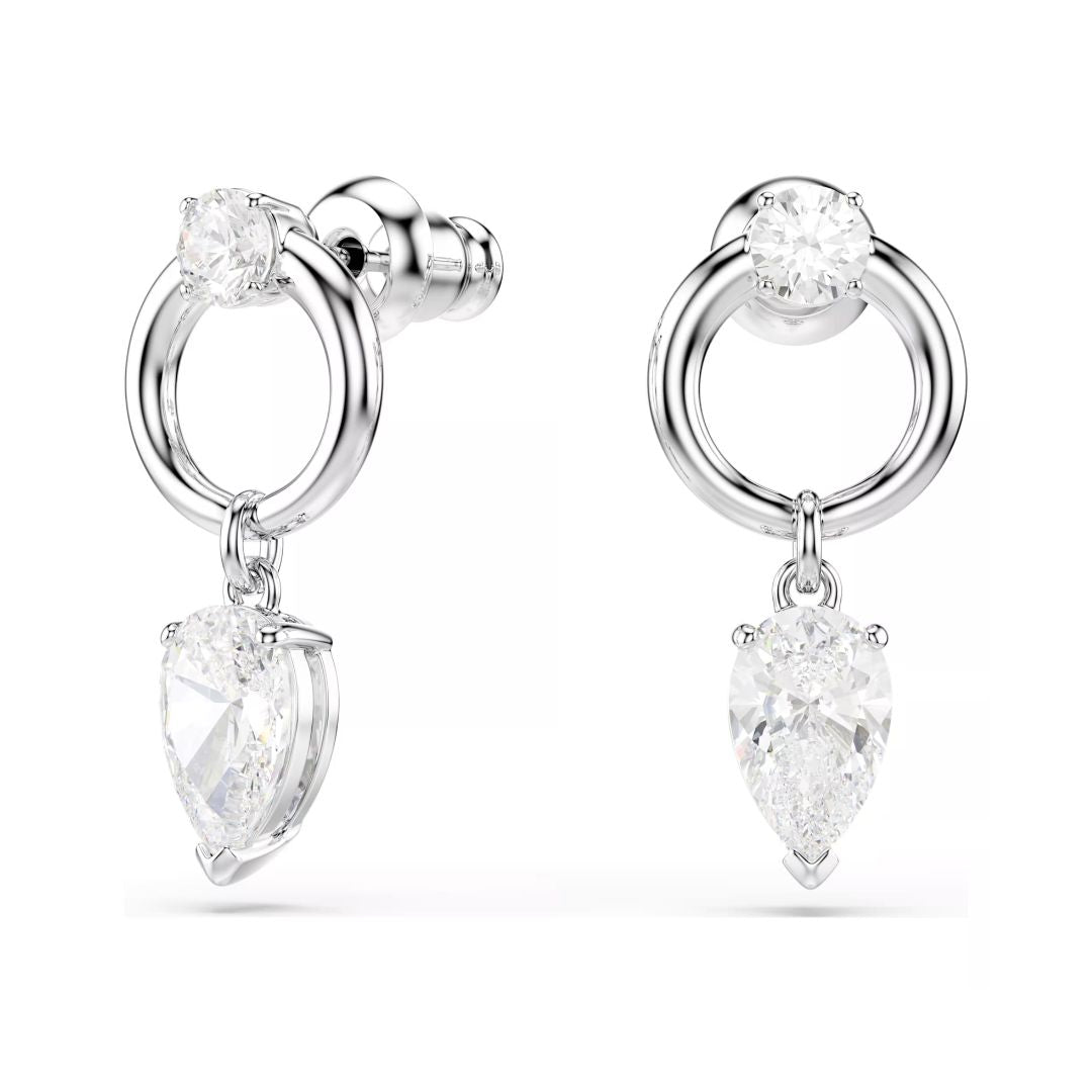 Swarovski Mesmera korvakorut, vaalea metalli ja kirkkaat kristallit 5723177