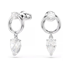 Swarovski Mesmera korvakorut, vaalea metalli ja kirkkaat kristallit 5723177