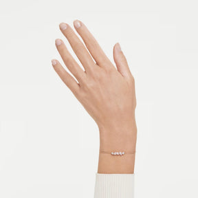 Swarovski Mesmera rannekoru, rosekullattu ja kirkkaat zirkonit, 5764801