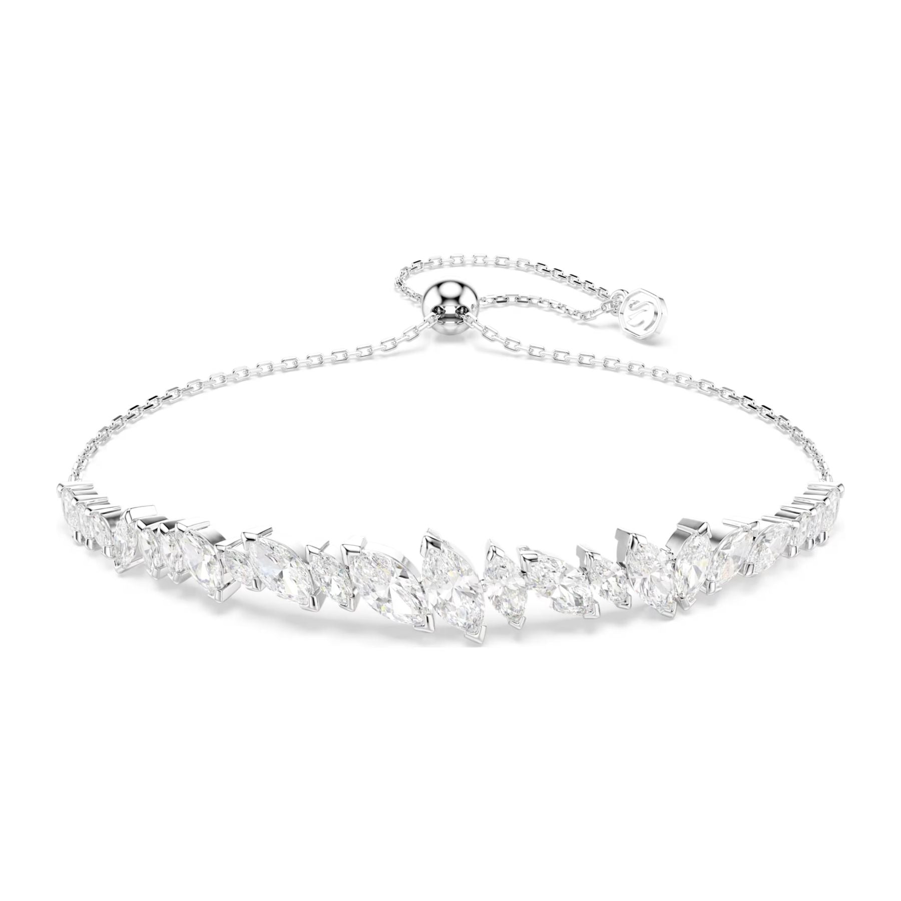Swarovski Mesmera rannekoru, vaalea metalli ja kirkkaat zirkonit, 5748650