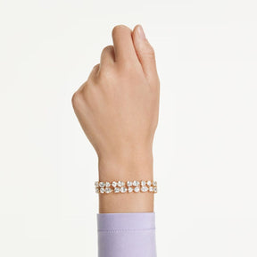 Swarovski Mesmera rannekoru, keltakullanväri ja kirkkaat kristallit 5743827