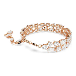 Swarovski Mesmera rannekoru, rosekullattu ja kirkkaat zirkonit 5728002