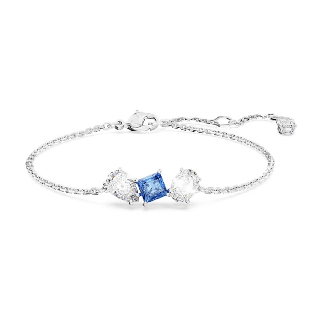 Swarovski Mesmera rannekoru, vaalea metalli ja sininen kristalli 5668359