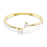 Swarovski Mesmera rannerengas, keltakullanväri ja kirkkaat kristallit