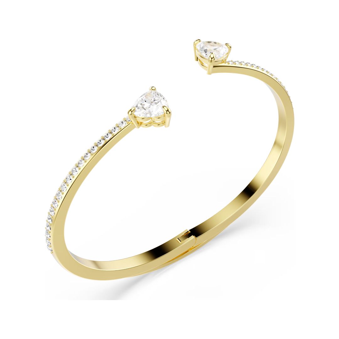 Swarovski Mesmera rannerengas, keltakullanväri ja kirkkaat kristallit