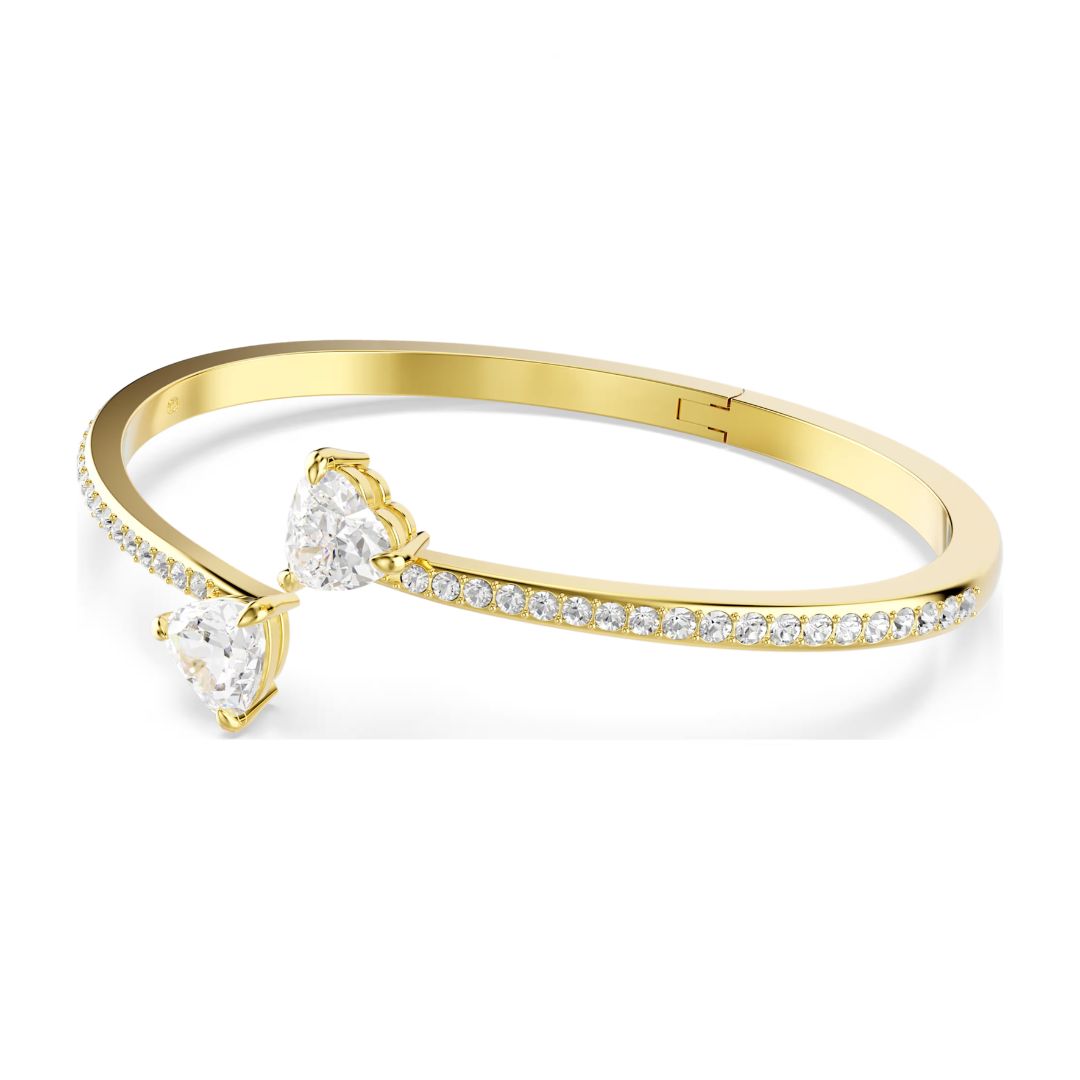 Swarovski Mesmera rannerengas, keltakullanväri ja kirkkaat kristallit