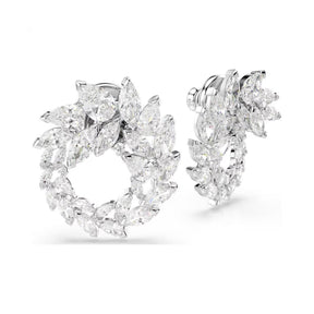 Swarovski Mesmera rengaskorvakorut, vaalea metalli ja kirkkaat zirkonit, 5748008