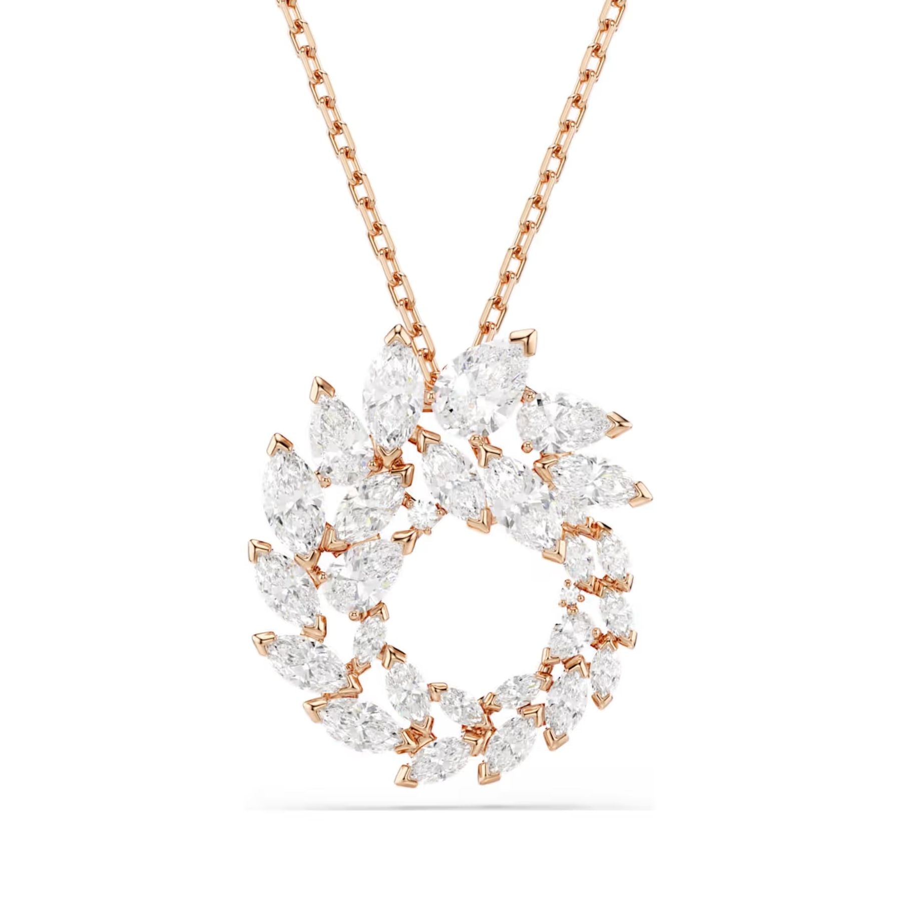Swarovski Mesmera riipus, rosekullattu ja kirkkaat zirkoniat, 5764188