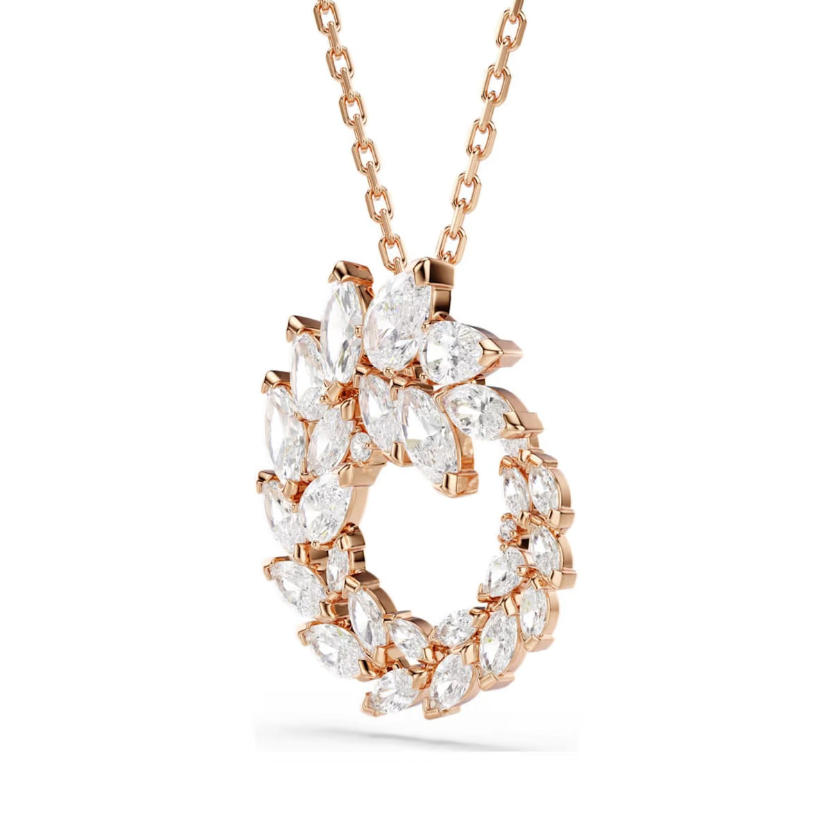 Swarovski Mesmera riipus, rosekullattu ja kirkkaat zirkoniat, 5764188