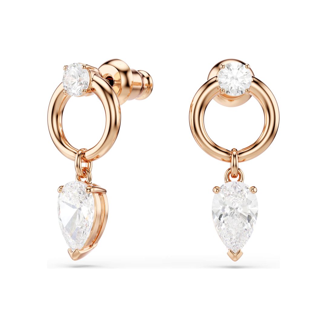 Swarovski Mesmera riipus ja korvakorut, ruusukullanvärinen ja kirkkaat kristallit 5733808