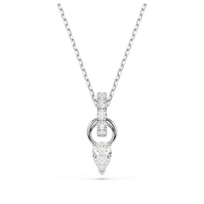 Swarovski Mesmera riipus ja korvakorut, vaalea metalli ja kirkkaat kristallit 5723197