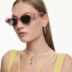 Swarovski Mesmera riipus, keltakullanvärinen ja punaiset kristallit 5732487