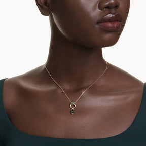 Swarovski Mesmera riipus, keltakullanvärinen ja vihreät kristallit 5732484